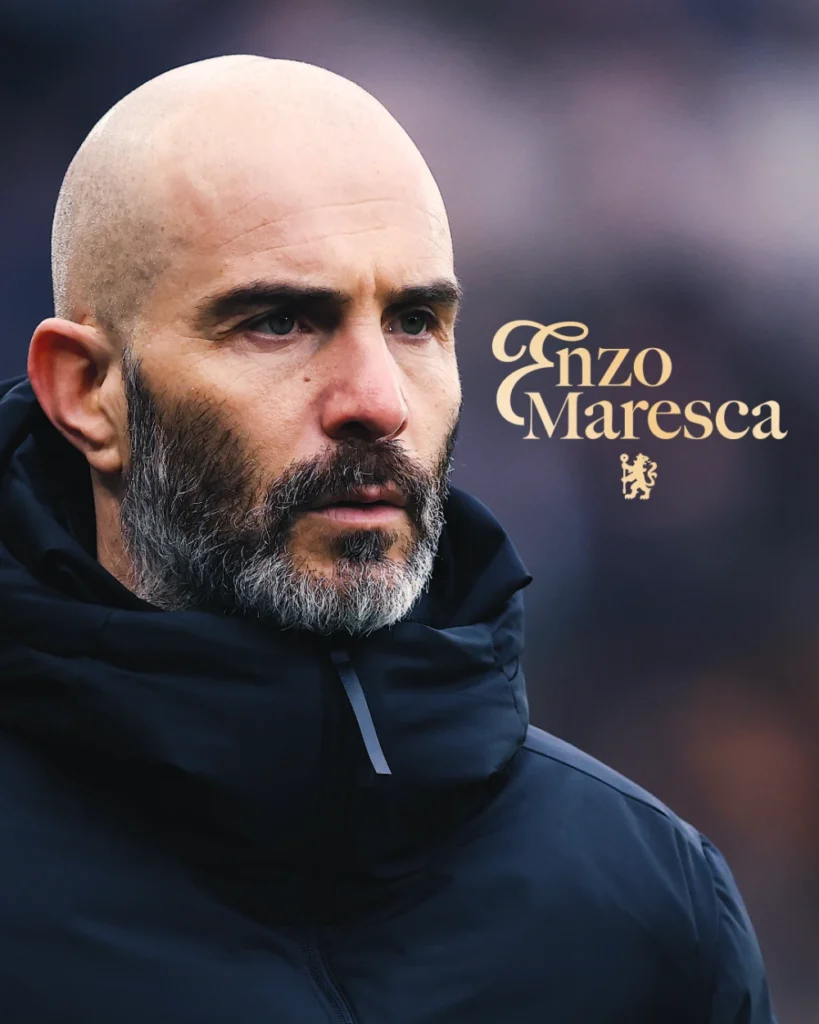 Chelsea Manager Enzo Maresca