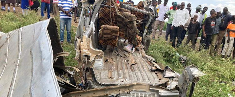 The trailer driver then left his lane and hit a Toyota matatu, where one man died on the spot.
Image: HANDOUT