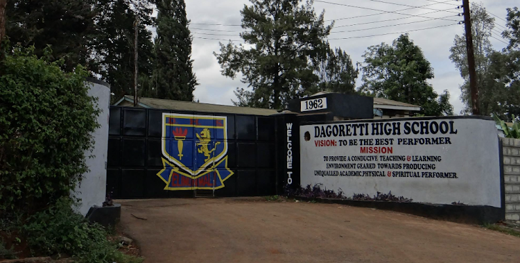 Dagoretti High School gate.
Image: DAGORETTI HIGH SCHOOL/FACEBOOK