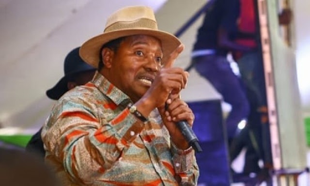 Waititu talking about unity