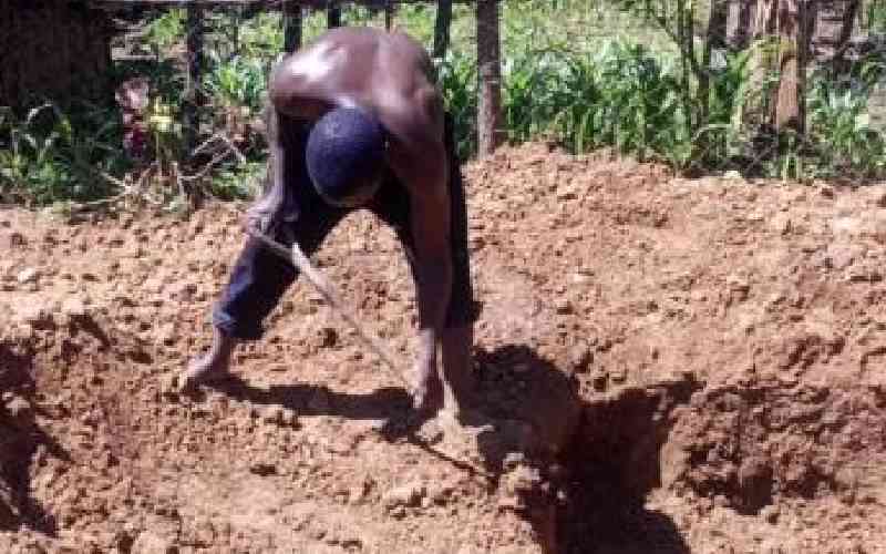 Kiminini Man Digs Up Wife’s Grave in Bizarre Spiritual Ritual – Claims Her Ghost Begged for Freedom!