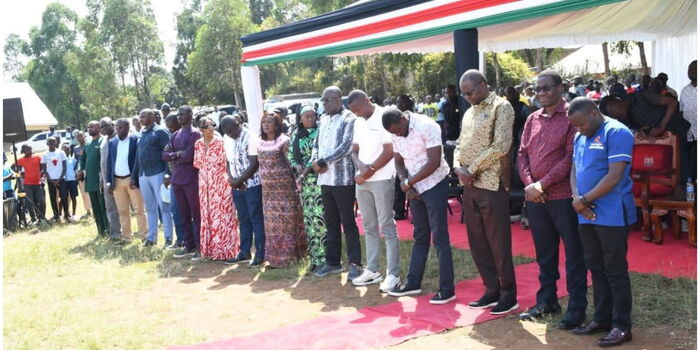 Armed Gang Storms Migori Church, Politician Narrowly Escapes Attack as Top Officials Watch.