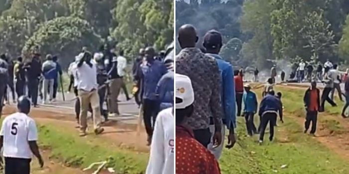 Opposition Convoy Under Attack in Bungoma – Stones, Knives and Alleged Police Collusion.