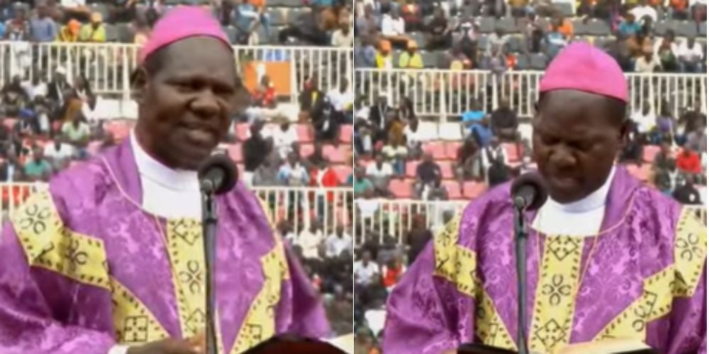Bishop Kodia Launches Fiery Attack on Corrupt Politicians During Raila’s State Funeral.