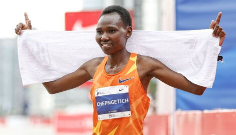 Marathon World Record-Holder Ruth Chepngetich Hit With Three-Year Ban in Doping Blow.