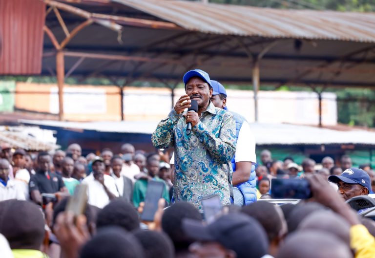 Chaos Erupts: Crowd Forces Kalonzo Musyoka to Drop Governor Cecily Mbarire’s Invitation.
