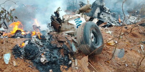 Tragedy in Kwale: 12 Feared Dead After Aircraft Plunges from the Sky.