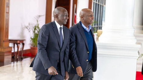 Ruto and Gideon Moi Seal Historic Deal as KANU Joins Broad-Based Government.