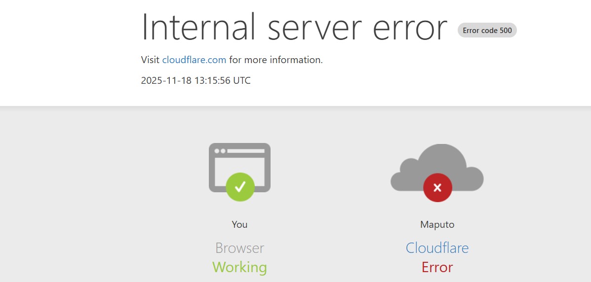 Global Internet Chaos as Cloudflare Suffers Massive Outage, Disrupting Key Platforms.