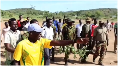 Tension Erupts in Tiaty as Locals Halt Police Recruitment Over Alleged Bribery.