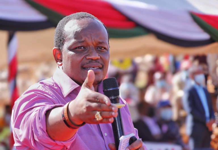 Wambugu Accuses Gachagua of Blocking Kindiki’s Rise.