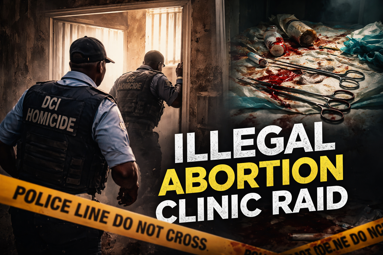 Silent Killers in White Coats: DCI Exposes Dark Clinic Operation