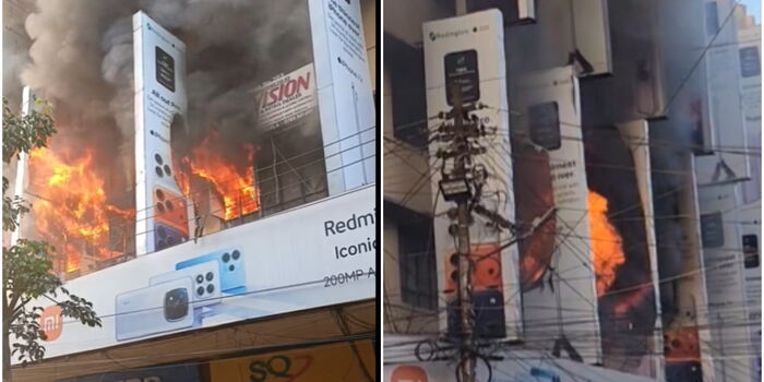 Luthuli Avenue in Flames: Inferno Wipes Out Dozens of Shops in Nairobi CBD